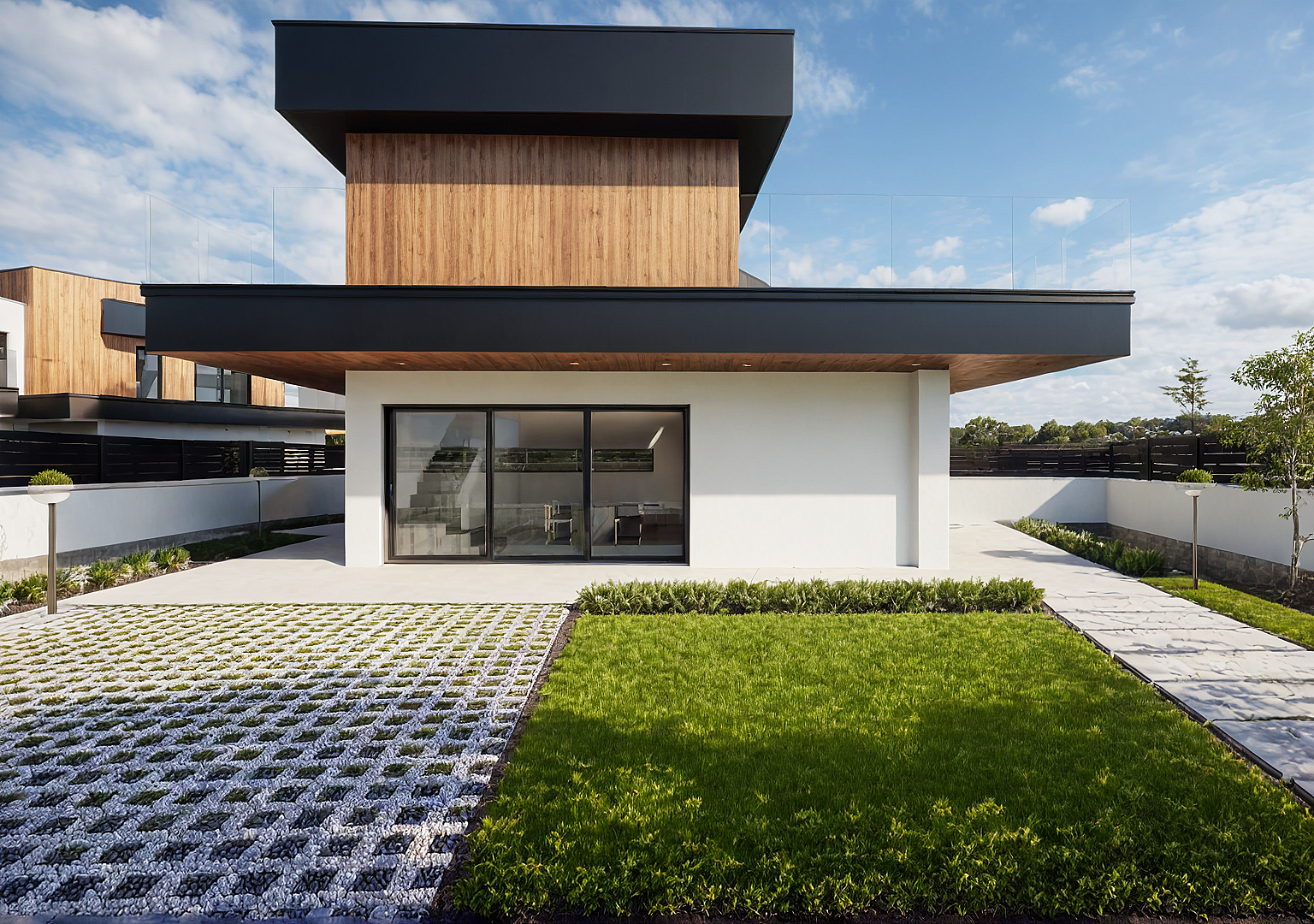 Villa Laterale Exterior 01 THEPLACE490-prestigiose ville indipendenti con giardino